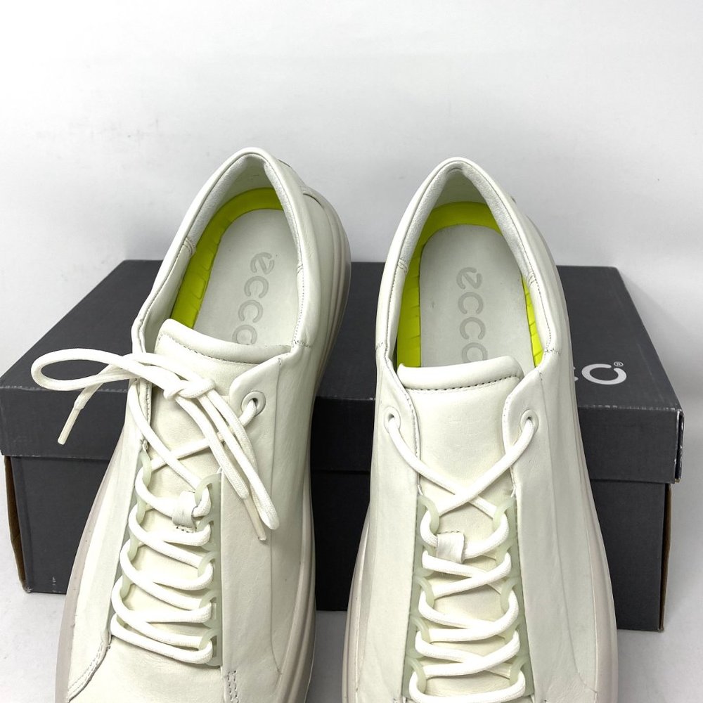 ECCO FLEXURE T-CAP MEN'S SNEAKERS White - Picture 4 of 11